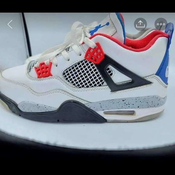 Jordan 4 what the - Picture 3 of 3